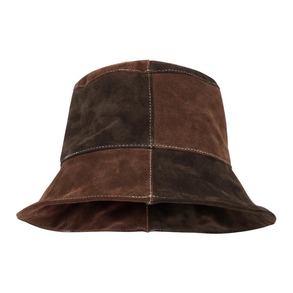COCOBUNNY Collections brown suede bucket hat - Picture 8 of 9